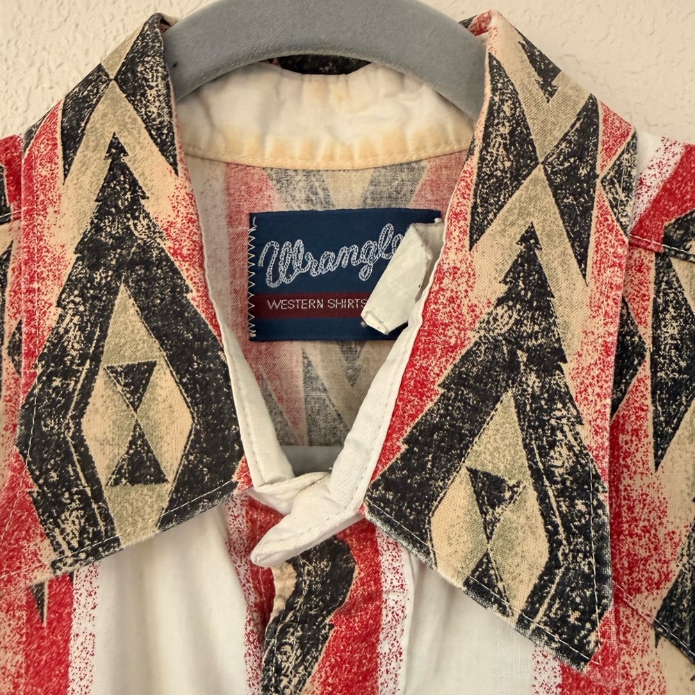 Vintage Wrangler western shirt - Picture 3 of 16